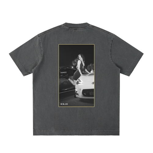 Heavyweight “Run Through The Night” Tee | KNJO Streetwear