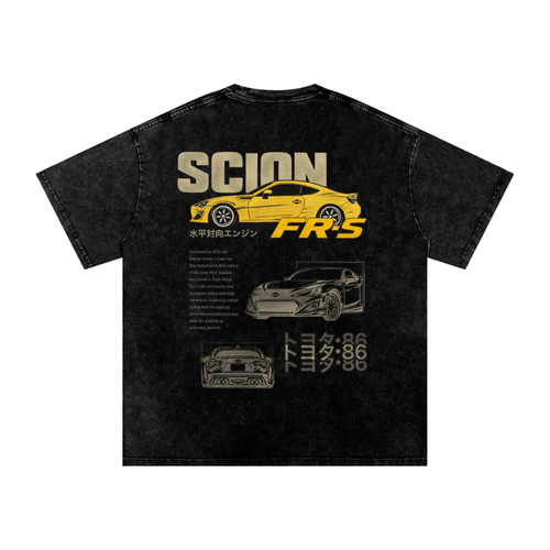 KNJO FR-S RS1 Limited Edition Oversized Tee | JDM Automotive Streetwear