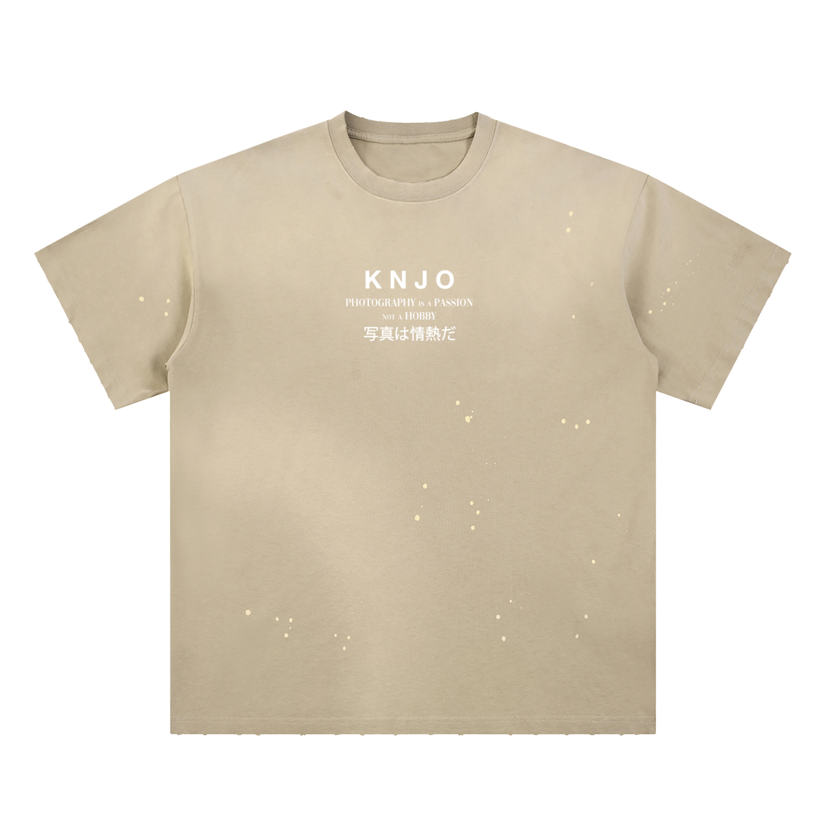 KNJO Photography Passion Tee | Photographer Streetwear